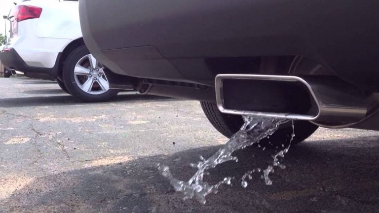 احتراق در موتور و میعان علل خروج آب از اگزوز | AGU